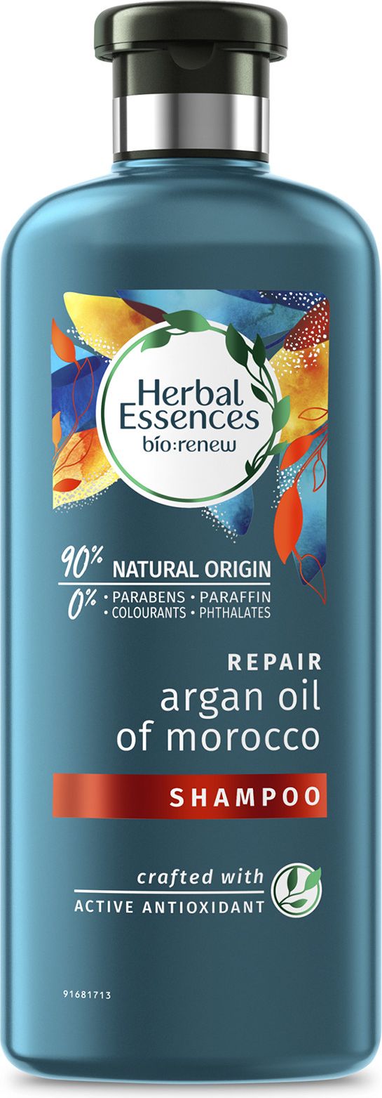 HERBAL ESSENCE Šampon Arganový olej – Regenerace, 400 ml - obrázek 1
