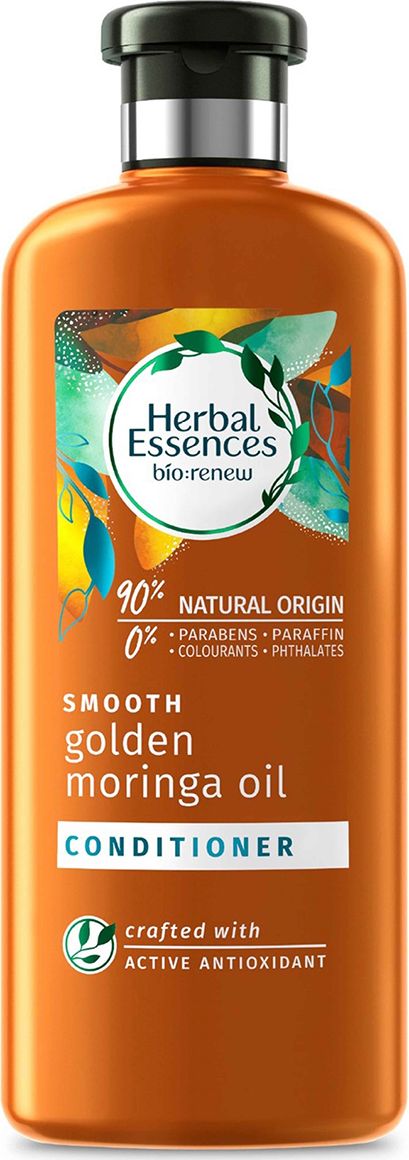 HERBAL ESSENCE Kondicionér Olej z Moringy – Hebkost, 360 ml - obrázek 1