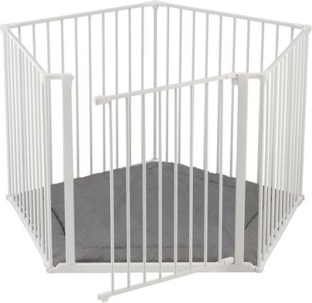BABYDAN Ohrádka Park a Kid bílá s matrací - obrázek 1