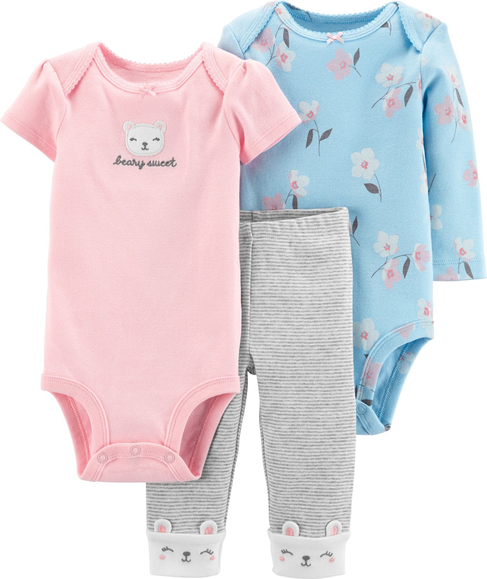 CARTER'S Set 3-dílný Medvěd - 24m/vel. 92 - obrázek 1