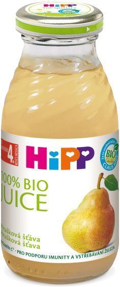 3x HiPP BIO Hrušková šťáva (200 ml) - obrázek 2