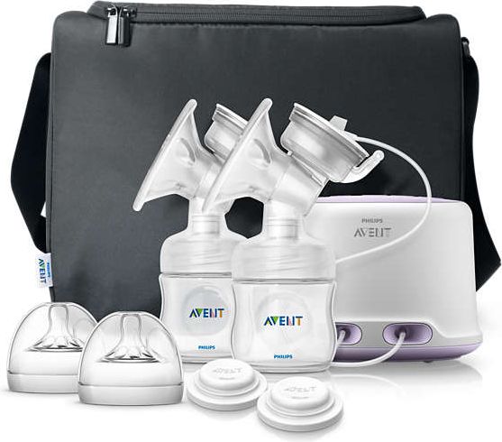 AVENT Odsávačka mateřského mléka Natural elektronická DUO - obrázek 1