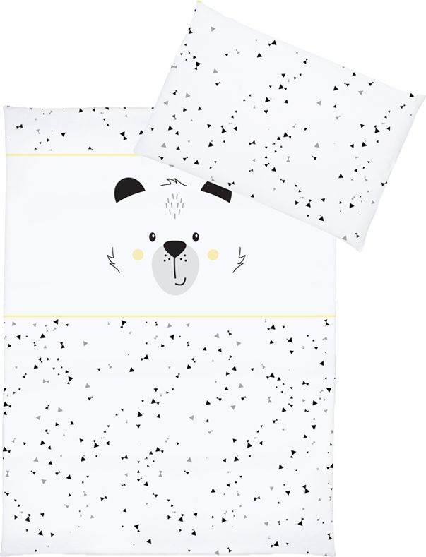 KLUPS Prádlo ložní 3 dílné saténové Funny Teddy Bear - obrázek 2