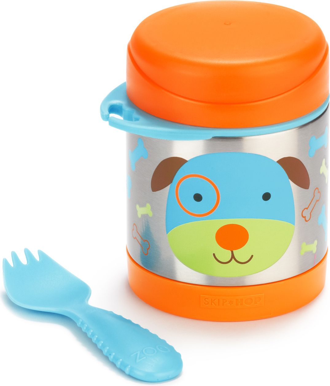 SKIP HOP Zoo Termoska na jídlo s vidličkou Pejsek - obrázek 2