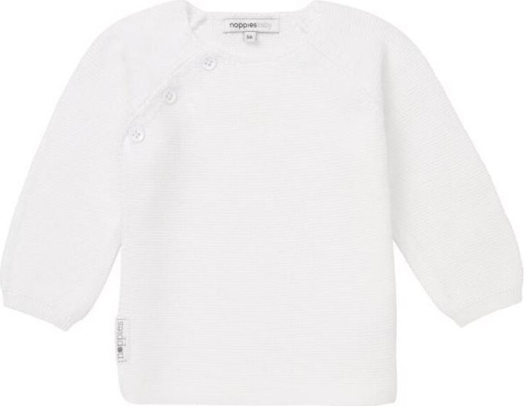 NOPPIES Pulovr pletený White vel. 44 - obrázek 1