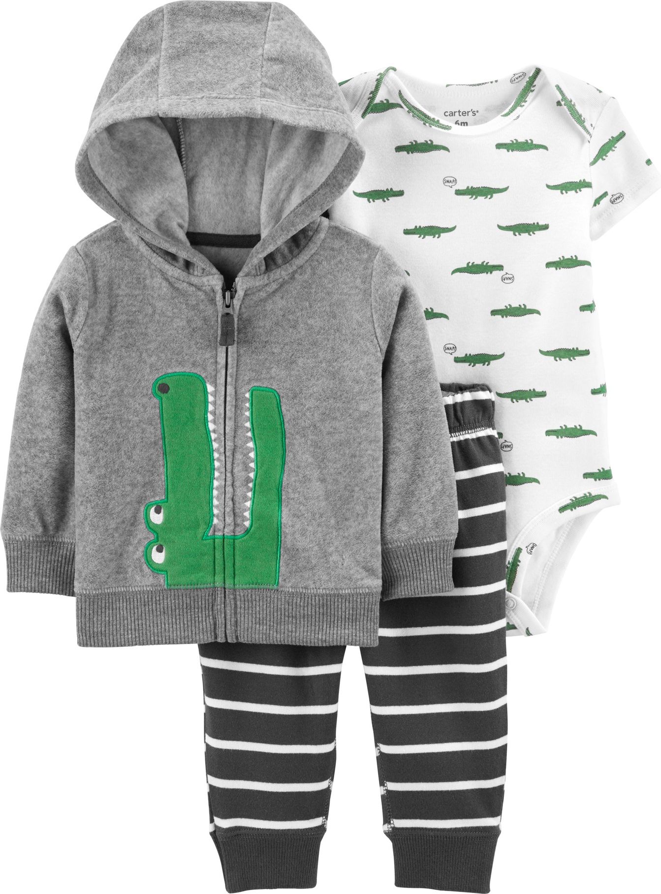 CARTER'S Set 3-dílný Krokodýl, 9m - obrázek 2