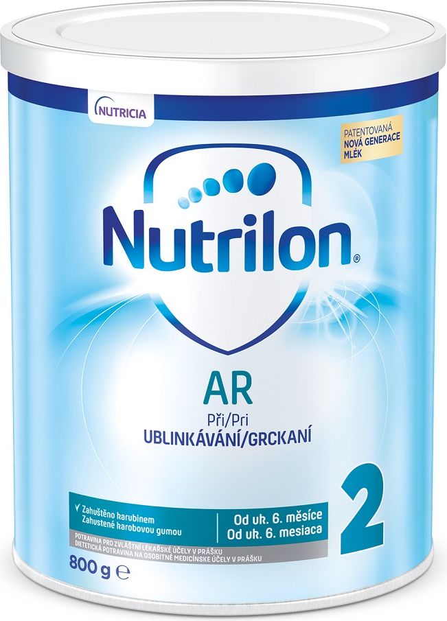 6x NUTRILON 2 AR speciální pokračovací mléko 800 g, 6+ - obrázek 2