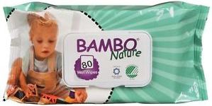 4x BAMBO Nature vlhčené ubrousky (80 ks) - obrázek 2