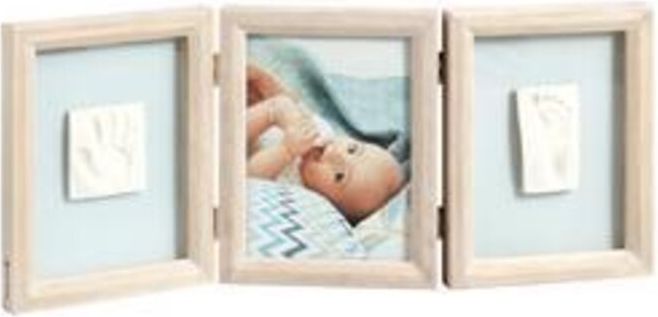 BABY ART Dvojitý rámeček na otisky + foto - Stormy - obrázek 1