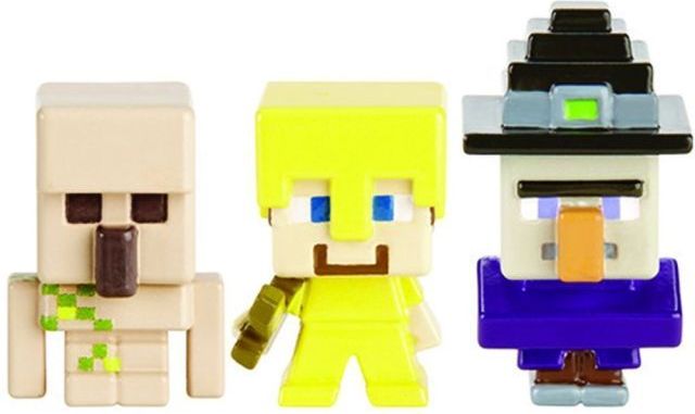 Mattel Minecraft 3ks minifigurka - obrázek 1
