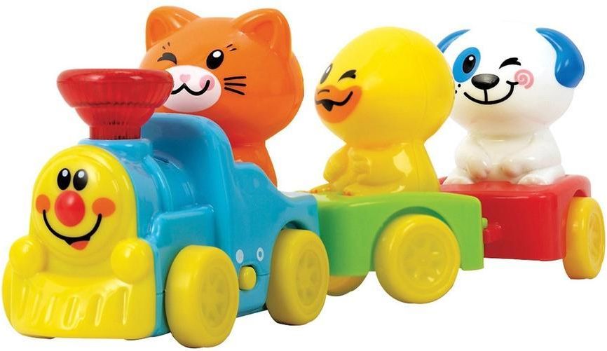PLAYGO PLAYGO WIKY Vlak se zvířátky 28 cm – na baterie - obrázek 1