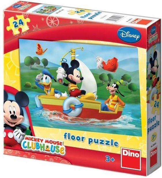 Dino Puzzle Dino Puzzle 24 Floor - Mickey Mouse - obrázek 1