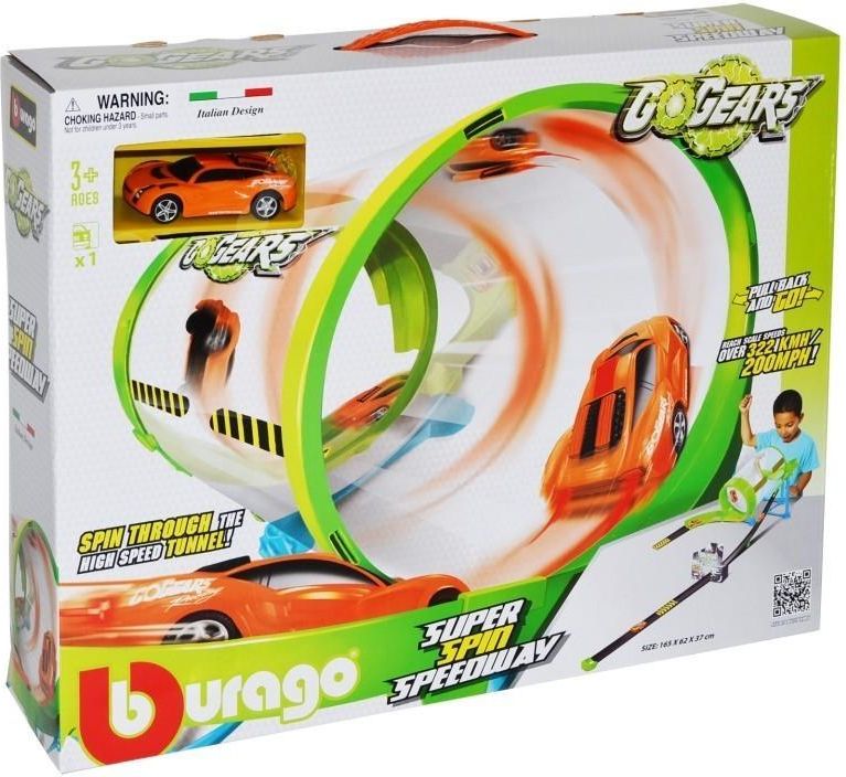 Bburago Bburago Go Gears Super Spin dráha s autíčkem - obrázek 3