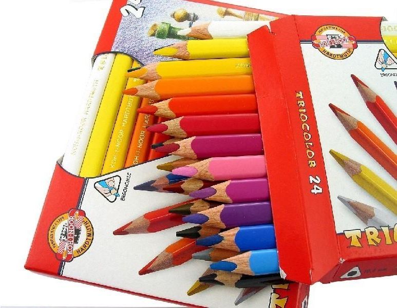 KOH-I-NOOR Pastelky 3154/24 Triocolor - obrázek 2