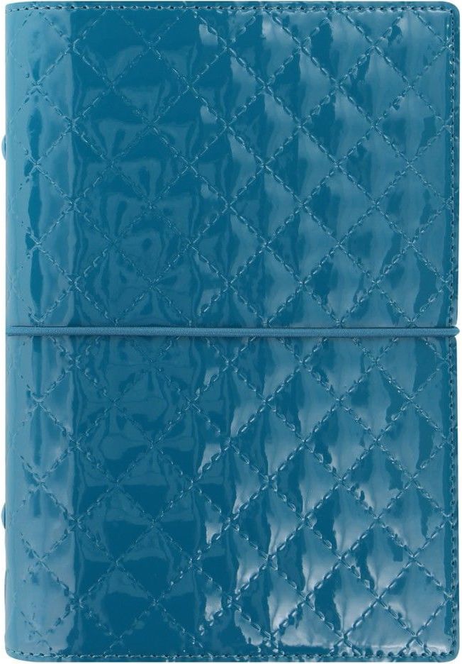 Diář Filofax Domino Luxe osobní teal - obrázek 1