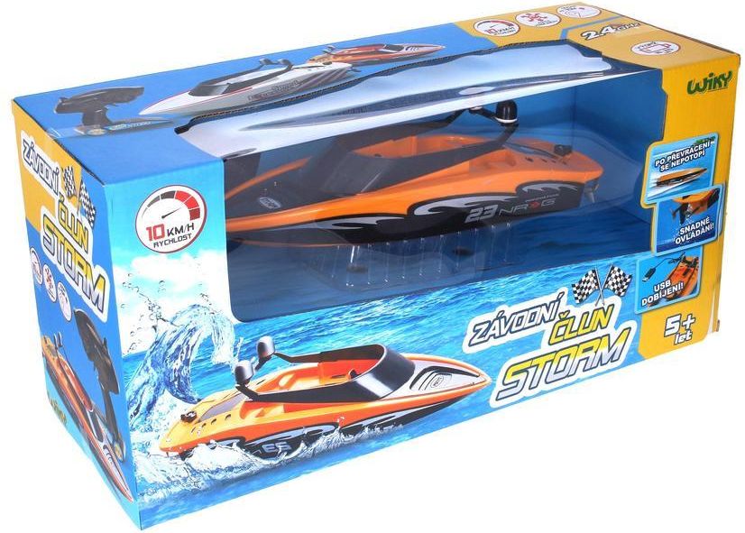 WIKY Závodní člun STORM RC 2,4 GHz - obrázek 3