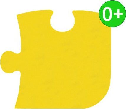 MALÝ GÉNIUS Rohový díl KLASIK silný 0+ (žlutý) - obrázek 1