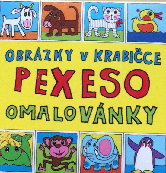 Pexeso - omalovánky - zvířátka - obrázek 1