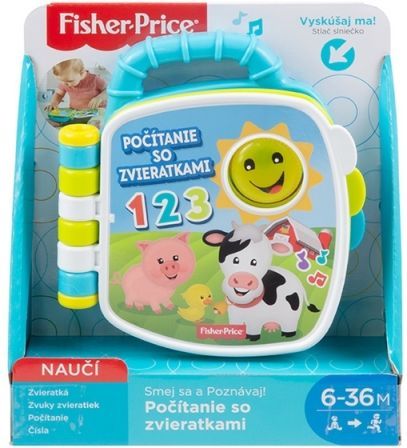 Fisher-Price Fisher Price POČÍTÁNÍ SE ZVÍŘÁTKY Slovenština - obrázek 1