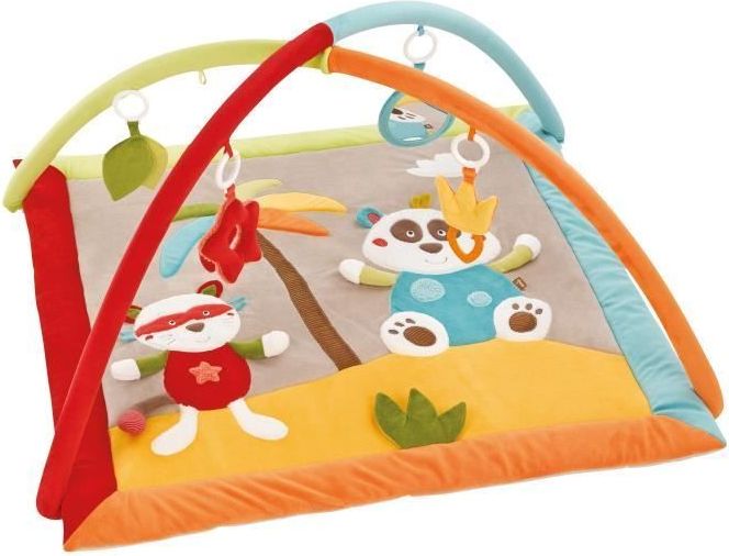 Babysun dětská hrací deka, barevná - obrázek 1