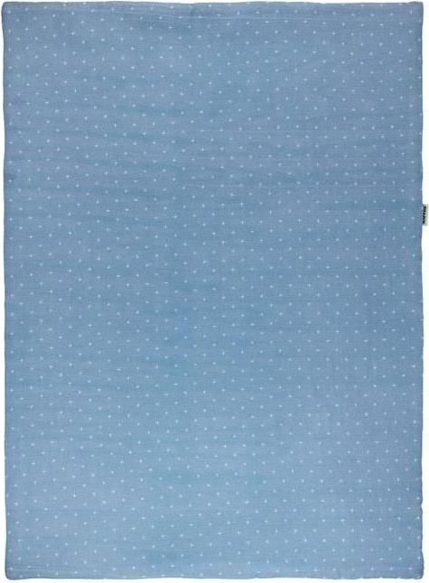 Nattou dětská deka 75x100 cm, modrá - obrázek 1