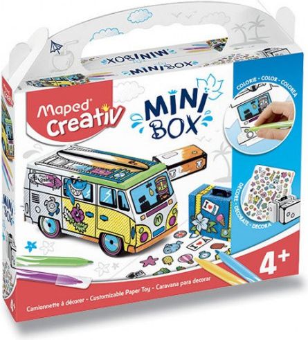 Minibox Maped Creativ - Papírový model - Karavan - obrázek 1