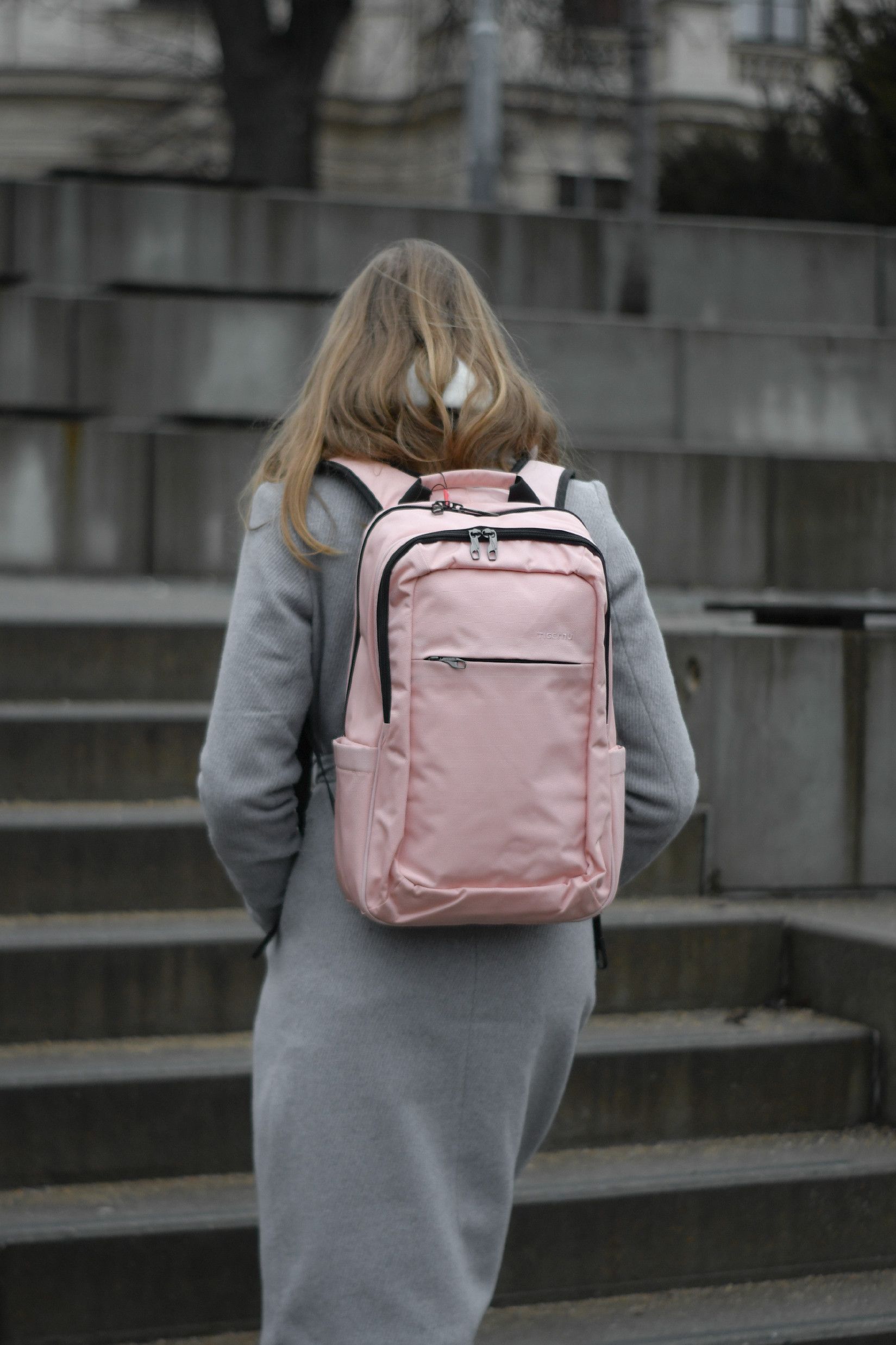 Dámský studentský batoh Tigernu 3090B Růžový 22,5 l - obrázek 3
