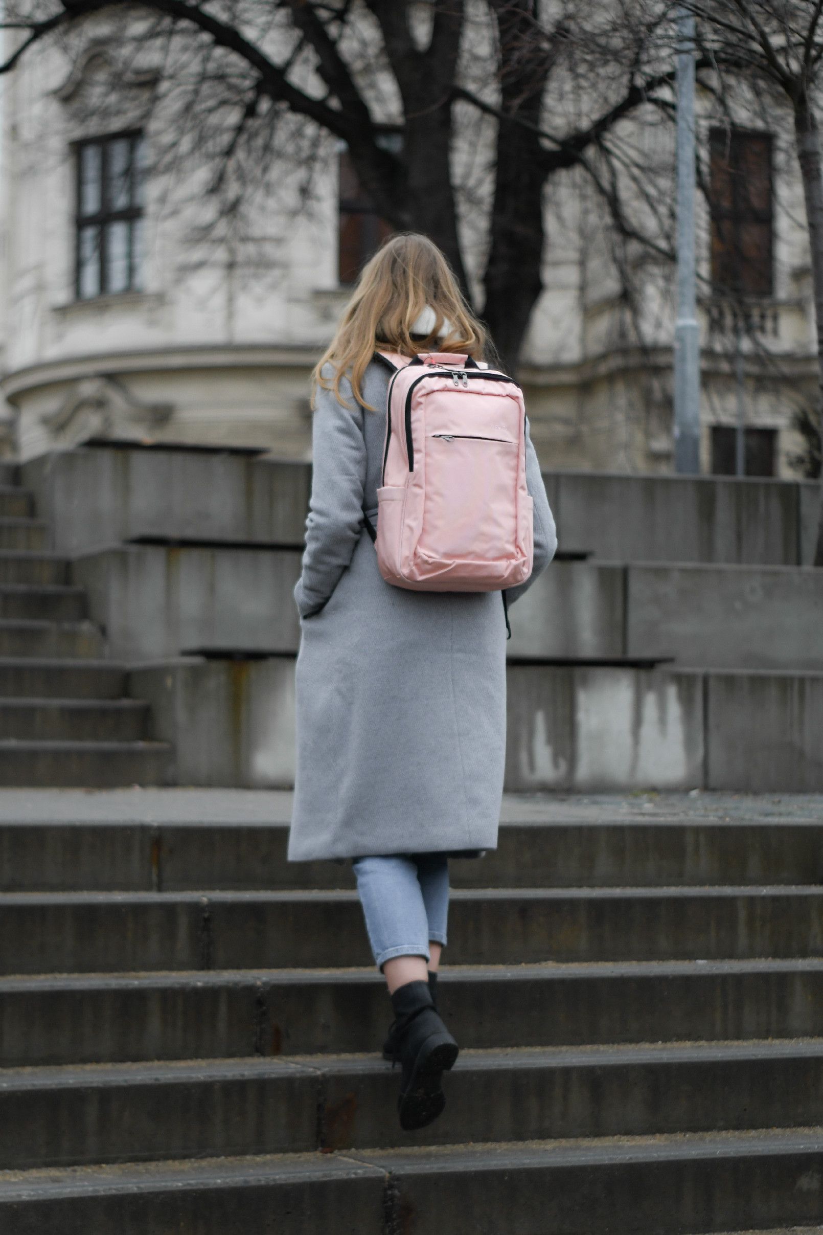 Dámský studentský batoh Tigernu 3090B Růžový 22,5 l - obrázek 5