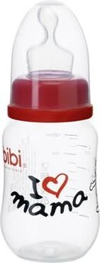 Kojenecká láhev Bibi 120 ml I love Mama - obrázek 1