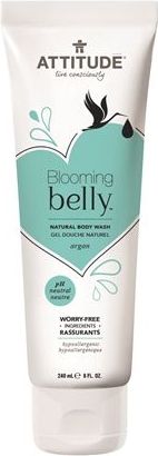 Přírodní tělové mýdlo s arganem 240 ml Attitude Blooming Belly - obrázek 1
