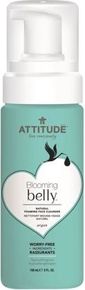Přírodní pěnivý gel k čištění obličeje s arganem 150 ml Attitude Blooming Belly - obrázek 1