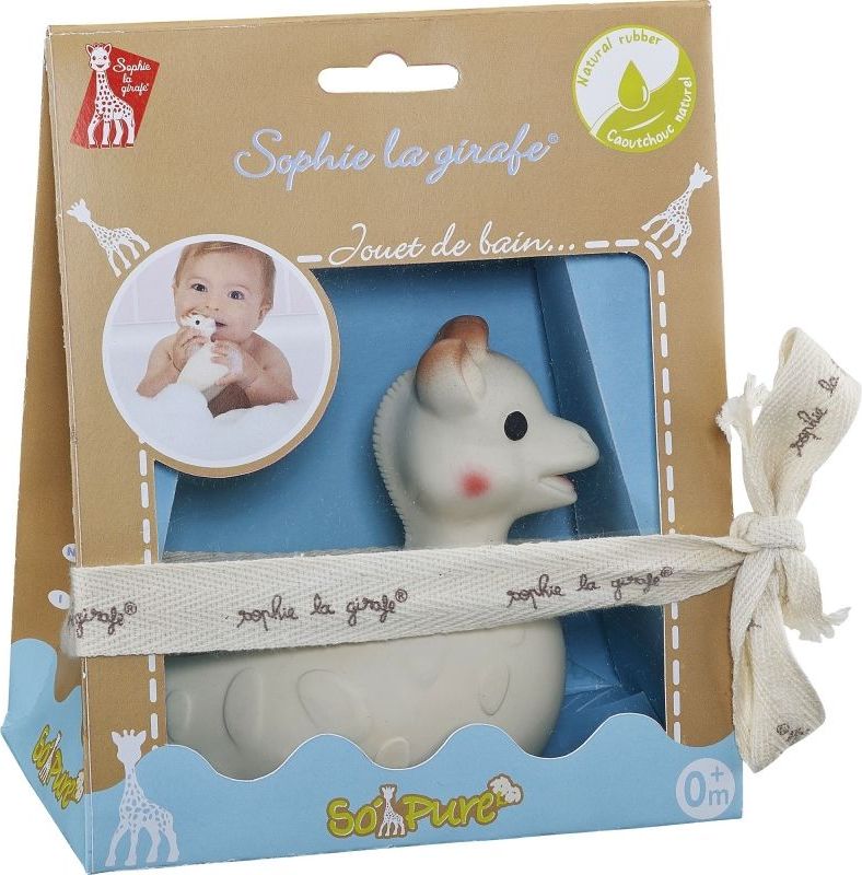 Vulli Hračka do vany žirafa Sophie z kolekce So'PURE (100% přírodní kaučuk) - obrázek 1