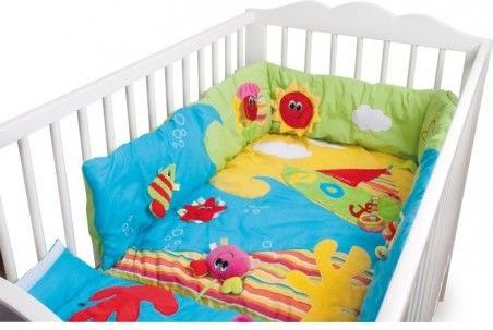 Canpol Colorful ocean multifunkční hrací deka s hrazdičkou - obrázek 2