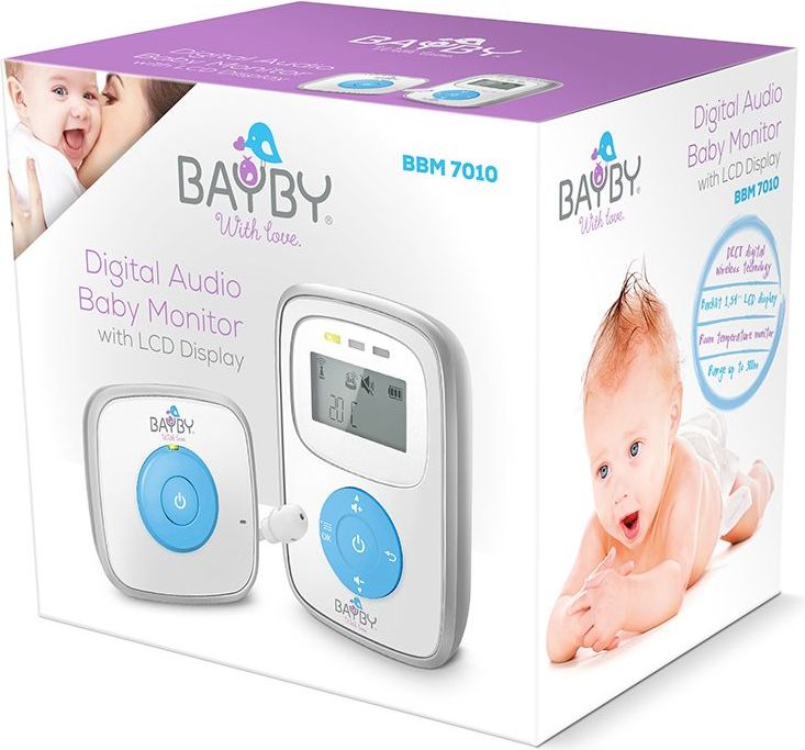 Digitální audio chůvička s LCD displejem Bayby BBM 7010 - obrázek 2