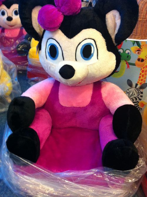 Smyk Minnie plyšové křesílko - obrázek 1