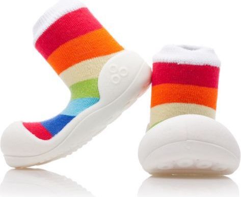 Botičky Attipas RainBow White - obrázek 1
