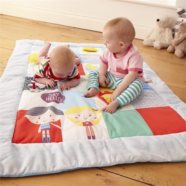 Prošívaná aktivní podložka Baby Sensory - obrázek 2