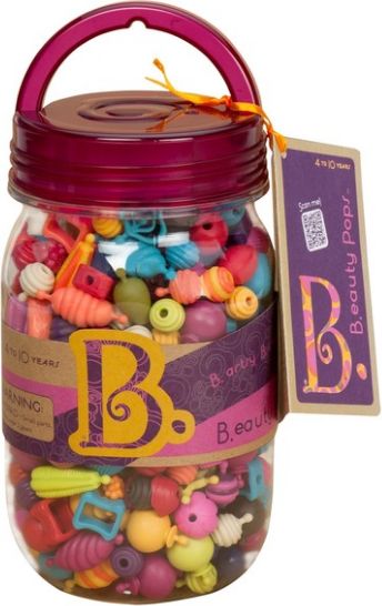 Spojovací korále a tvary 275 ks B-Toys Beauty Pops - obrázek 1