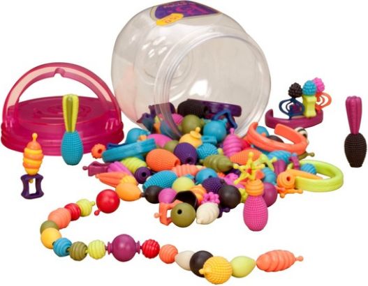 Spojovací korále a tvary 150 ks B-Toys Beauty Pops - obrázek 2