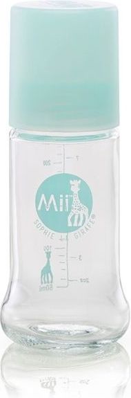 Vulli Mii Sophie la girafe kojenecká láhev - skleněná 230 ml - obrázek 1