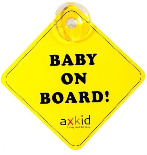 Značka Axkid Baby On Board - obrázek 1