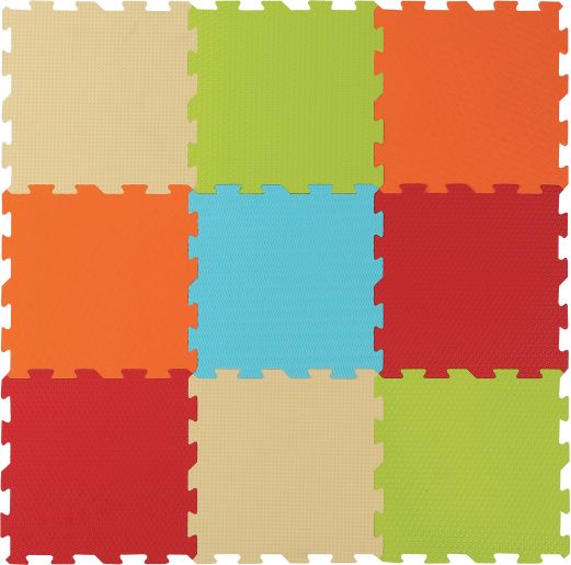 Puzzle pěnové 90x90 cm Ludi - obrázek 1
