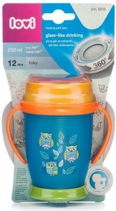 Hrníček s úchyty 250 ml Lovi Junior Folky - obrázek 1