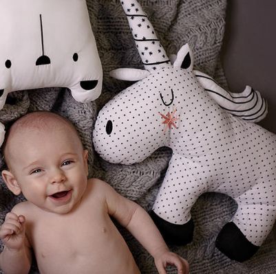 Bizzi Growin Měkký polštářek - unicorn - obrázek 2