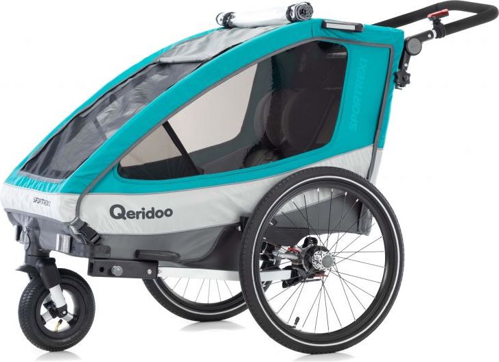 Vozík za kolo Qeridoo Sportrex 1 - obrázek 1