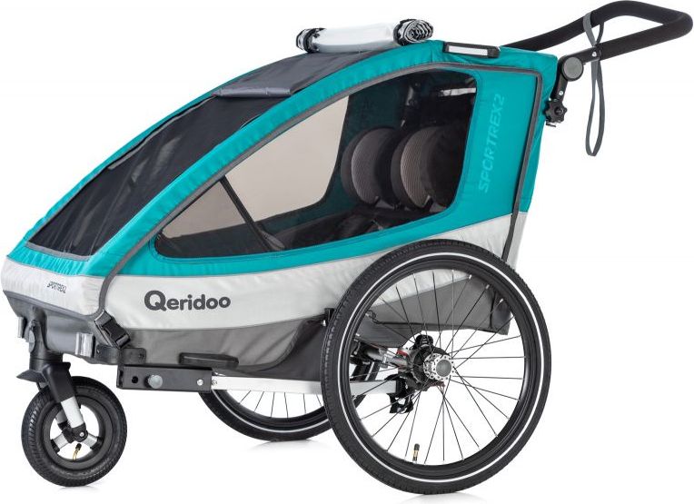 Vozík za kolo Qeridoo Sportrex 2 - obrázek 1