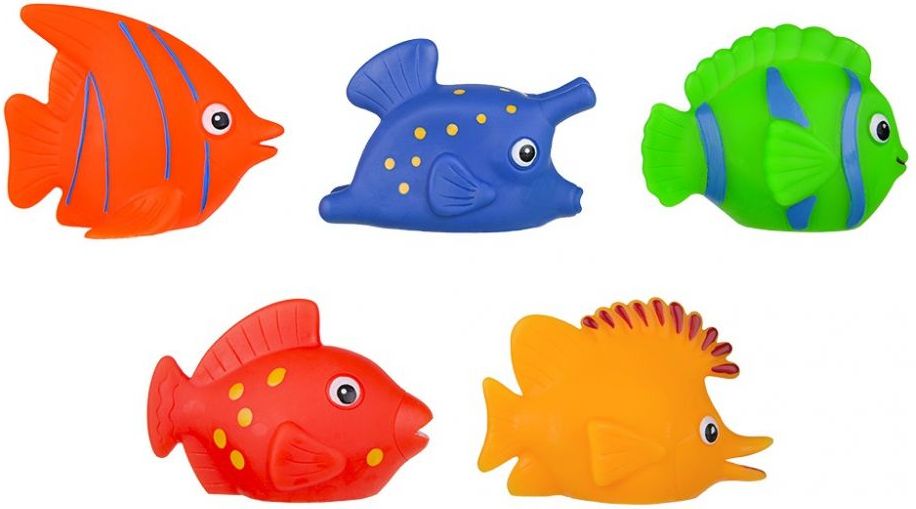 Gumové rybičky 3 ks Hencztoys - obrázek 1