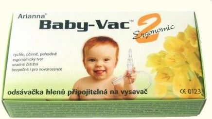 Odsávačka hlenů na vysavač Arianna Baby-Vac 2 Ergonomic - obrázek 1