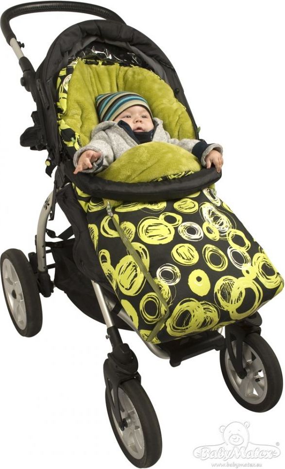 Baby Matex Cocoon fusák do kočárku Tm. Zelená doprodej - obrázek 1