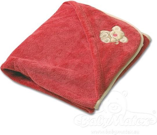 Baby Matex Koala deka do autosedačky Červená - obrázek 1